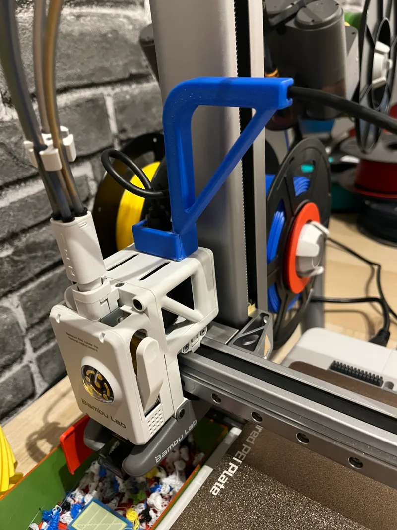 Bambulab A1/A1 mini Cableguide on the Printhead