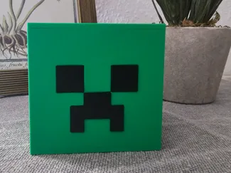Minecraft - Creeper - Spardose