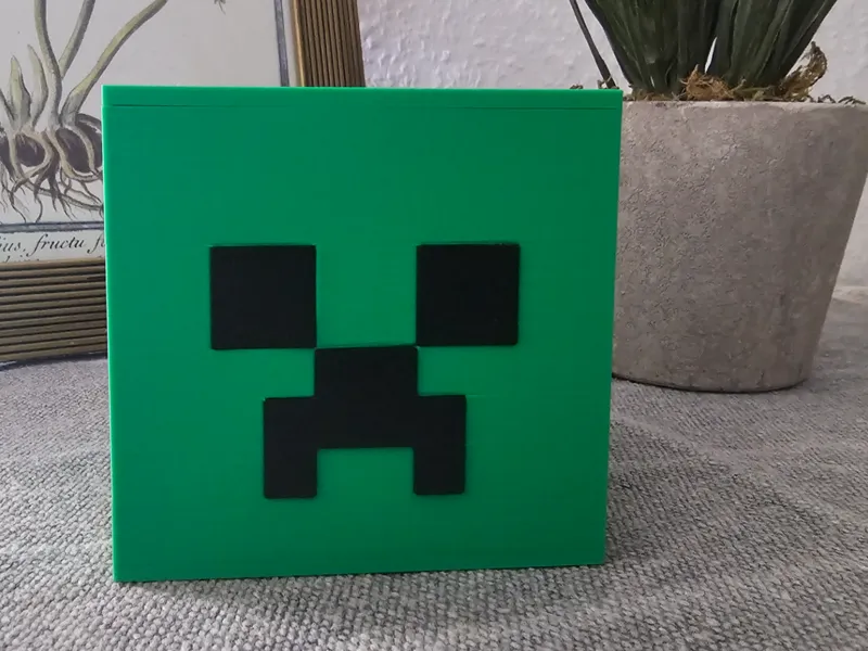 Minecraft - Creeper - Spardose
