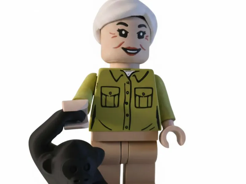 Brick Jane Goodall