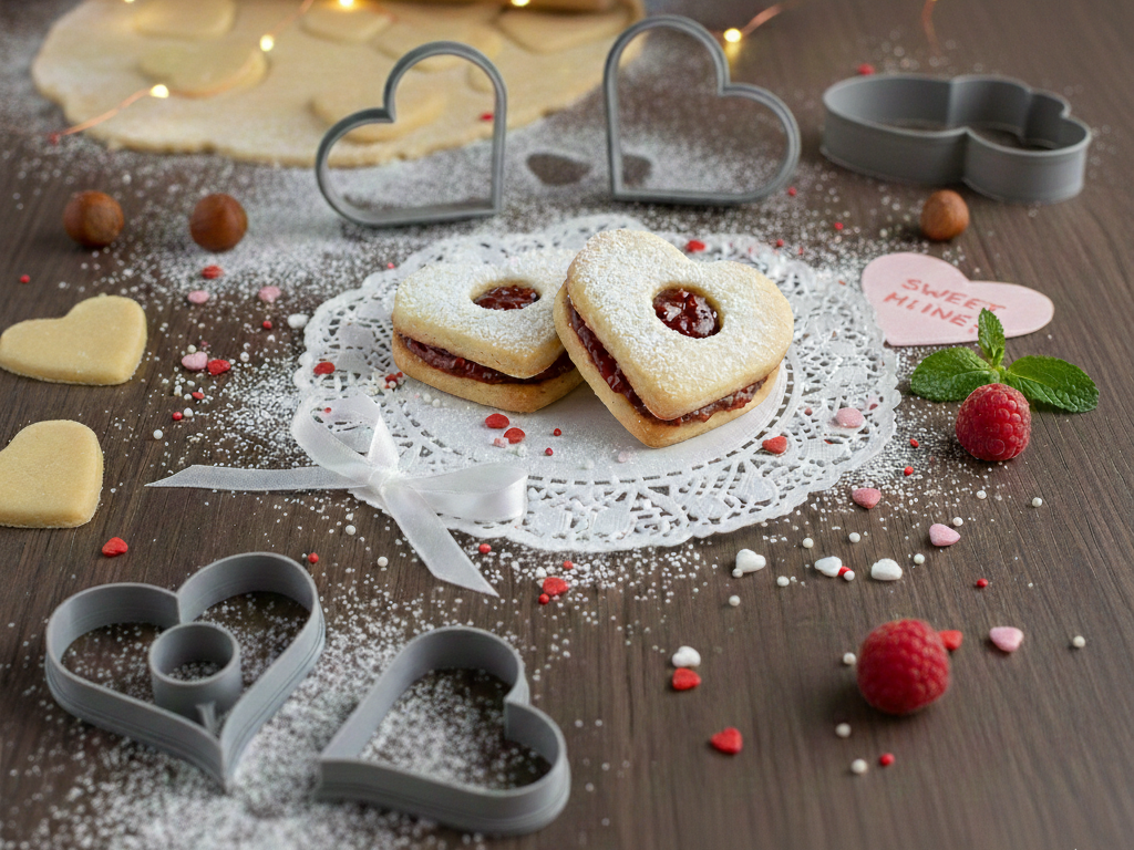 Set Tagliabiscotti "Cuore di Marmellata"