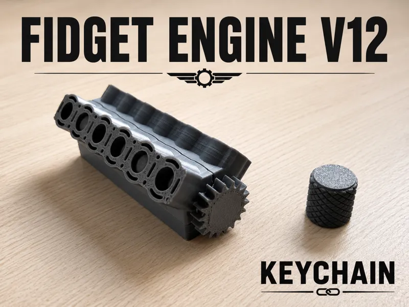 keychain fidget engine V12