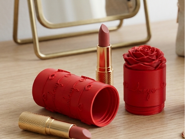Porta-Batom Chaveiro "Love You" lip balm