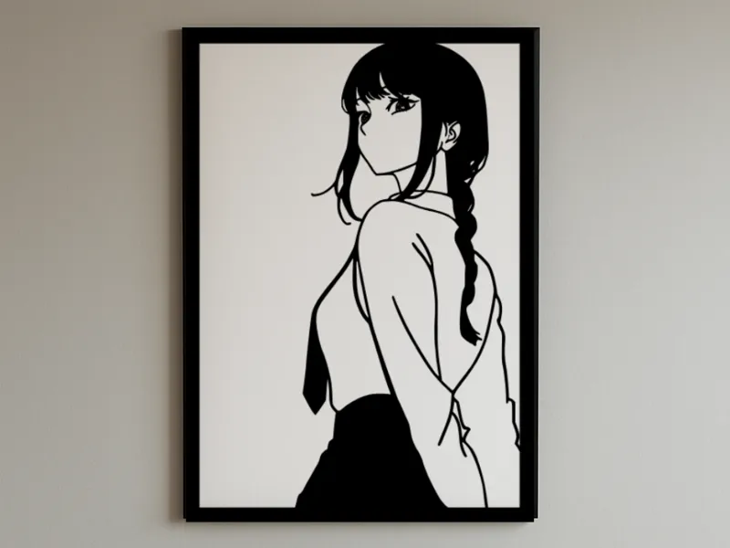 Makima Wall Art