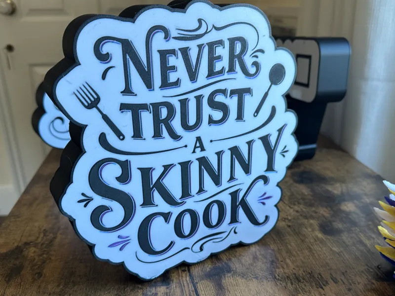 Never trust a skinny cook lightbox