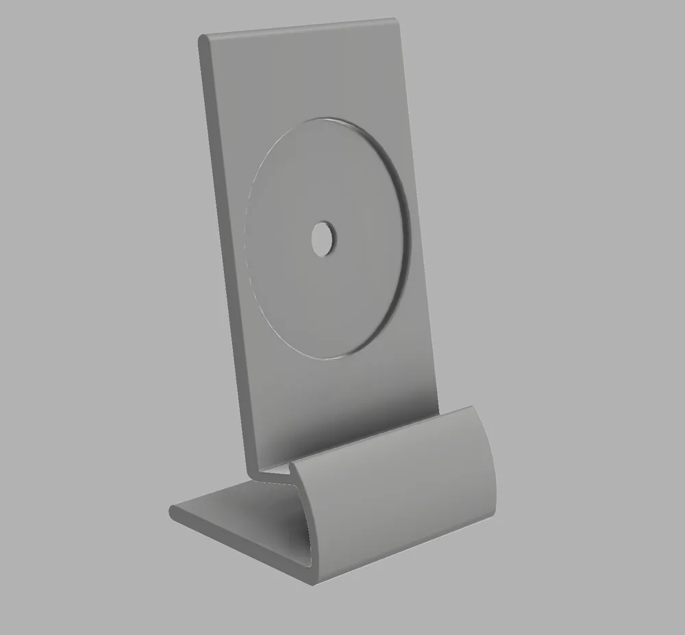 Phone stand *customizable* - Free 3D Print Model - MakerWorld