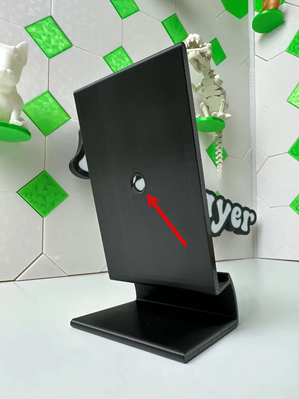 Phone stand *customizable* - Free 3D Print Model - MakerWorld