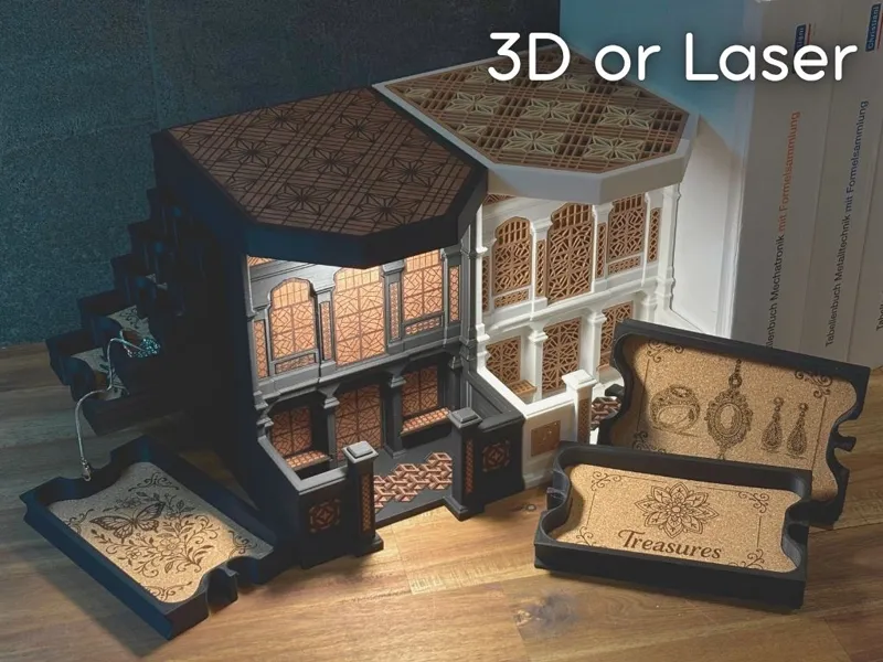 Peranakan Jewel/Organizer Box