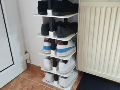 Simple design shoe rack