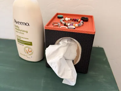 Tissue Valet Organizer