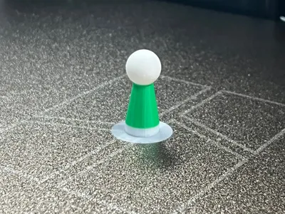 Magnetic classic game piece, Refrigerator