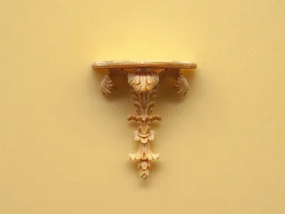 Italian Louis XVI Style Wall Shelf, scale 1:12