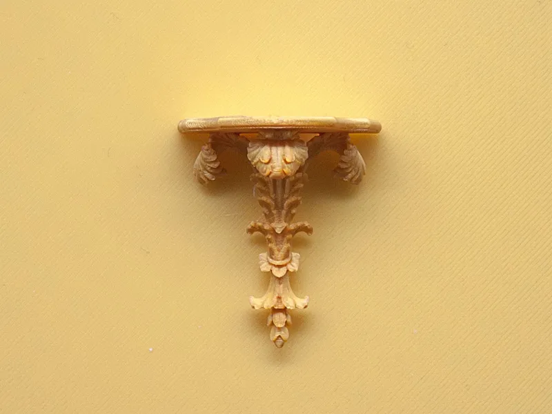 Italian Louis XVI Style Wall Shelf, scale 1:12