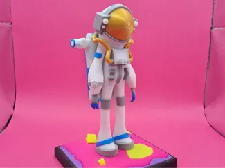 Exo Suit on Vesania from Astroneer