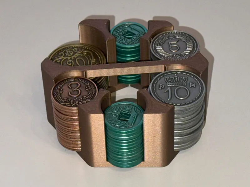 Scythe & Expeditions metal coin holder