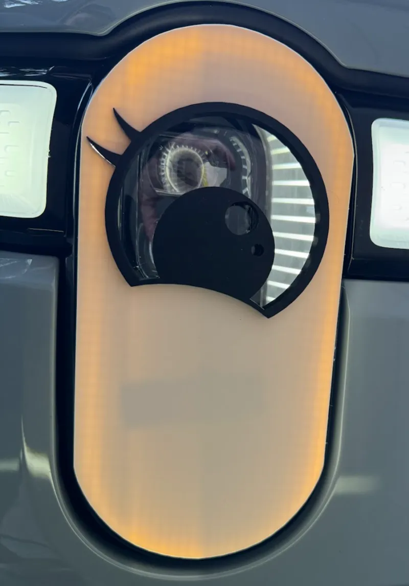 Halloween eyes for Rivian Headlights