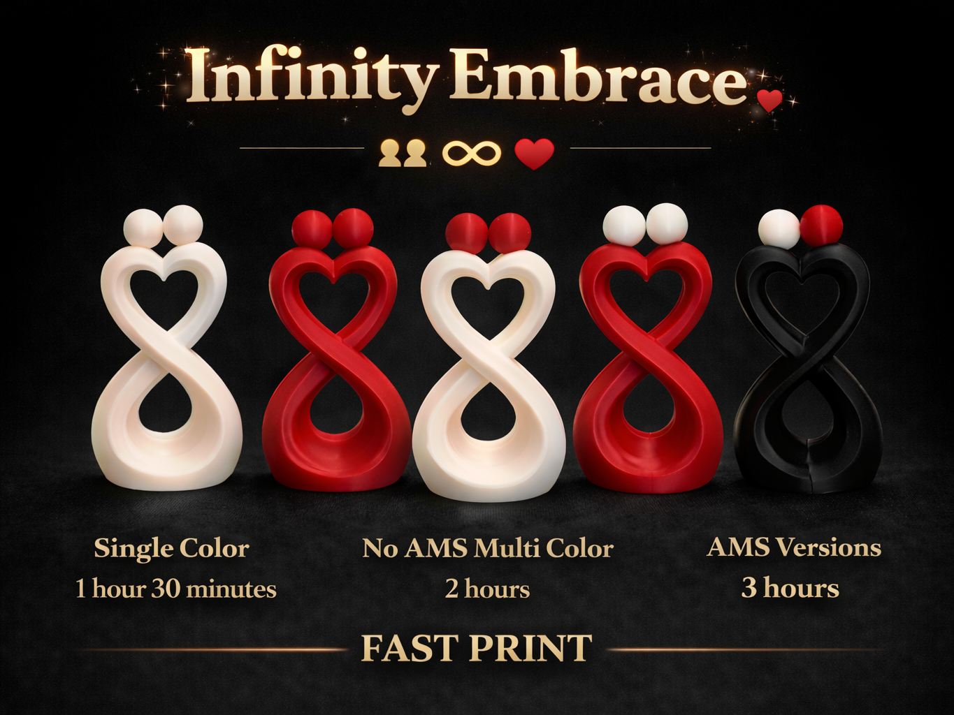 Infinity Embrace - Fast Print, Single Color&No AMS
