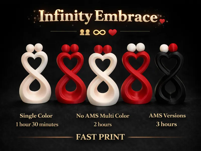 Infinity Embrace - Fast Print, Single Color&No AMS