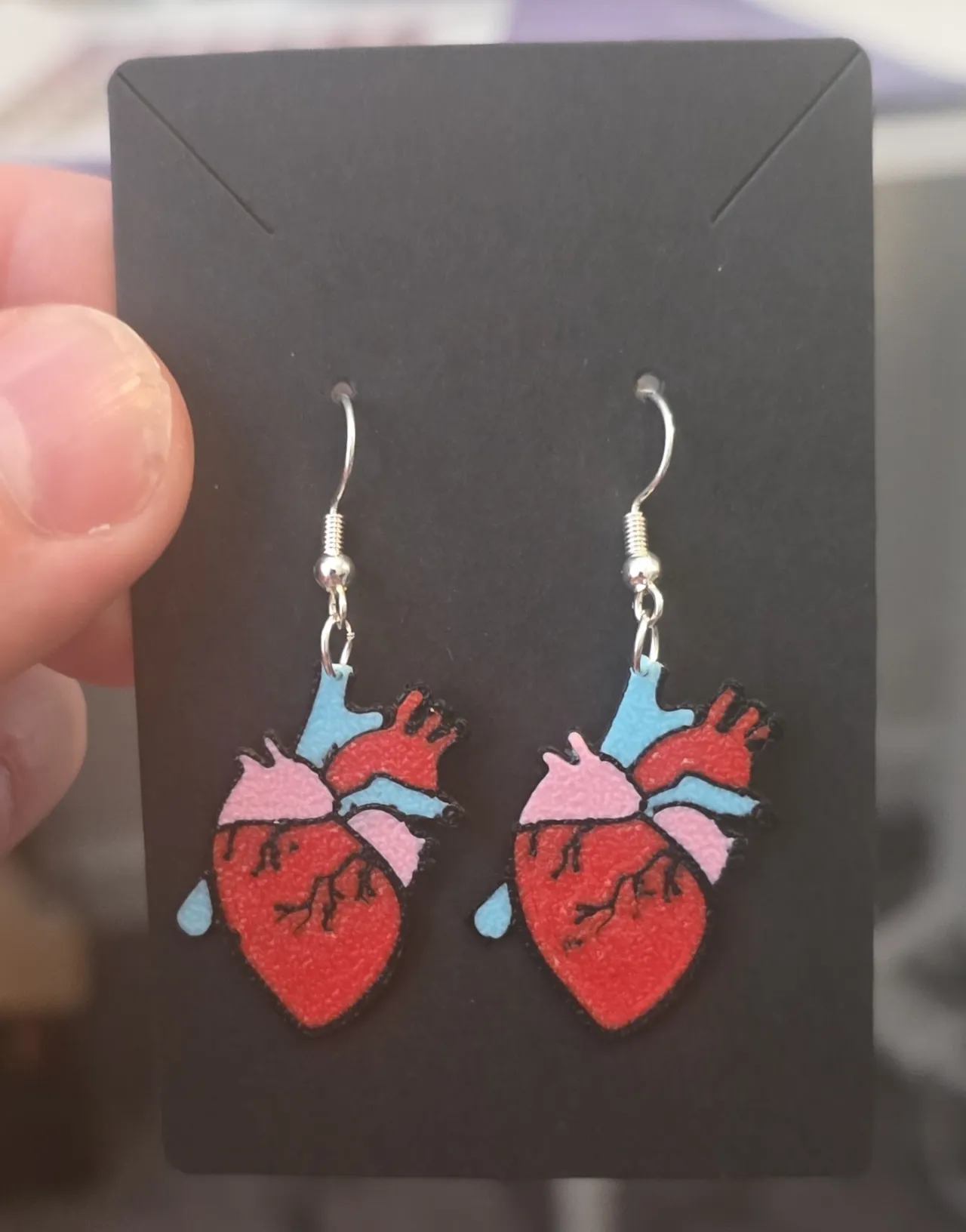 Heart Earrings view 2