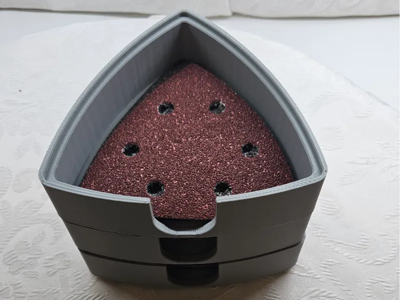 Stackable Sanpaperholder - Delta small