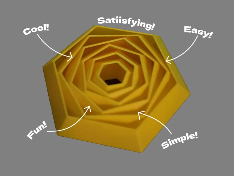 Satisfying Ring Toy 6 Rings