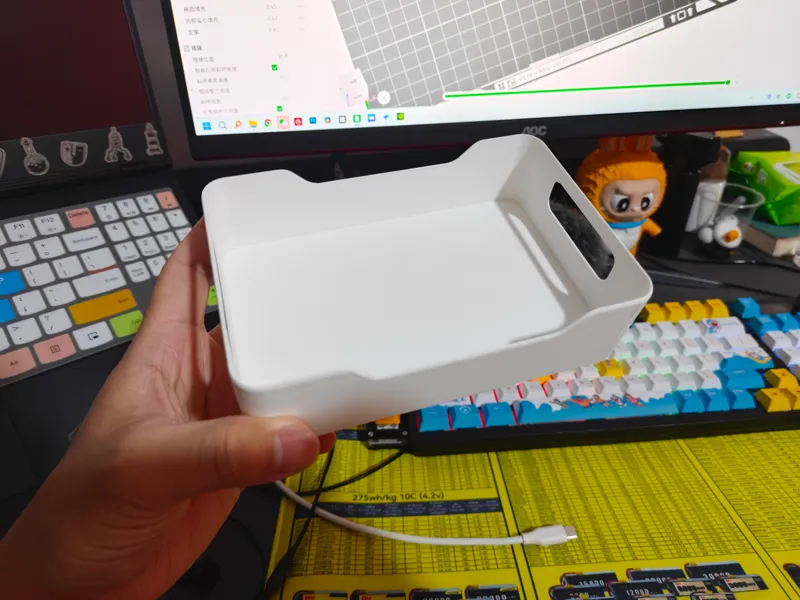 快速简易收纳盒，带提手 Quick and Easy Storage Box with Handle