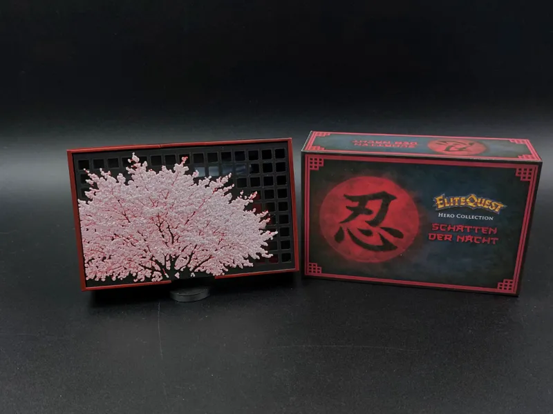 Miniaturen Box mit Diorama Optik im Ninja Style
