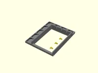 Backpanel Board for Micro-ATX (4 Cards) (5x4)
