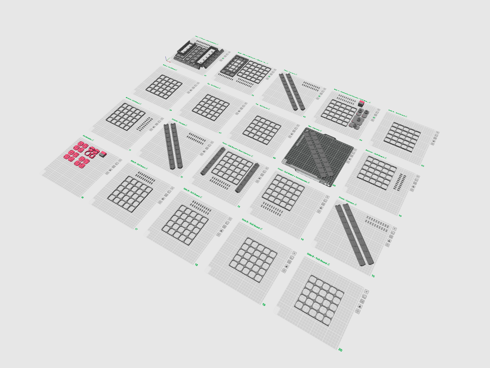 Miniatura 2 do modelo 3D OpenGrid Computer Case (OGCC)