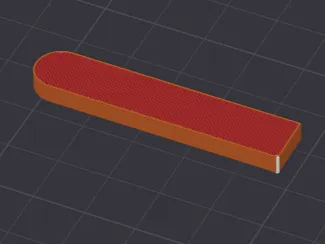 holder for bed scraper