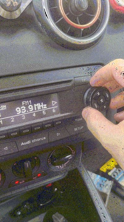 Magnetic Bluetooth Music Controller Holder Car