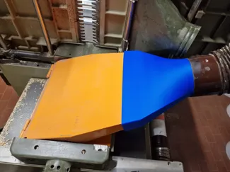 Raccordo aspiratrucioli pialla spessore