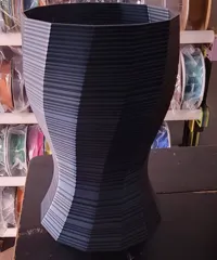 Vase torsadé large — photo 2