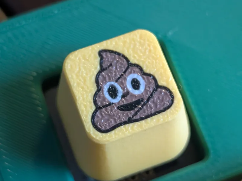 Poop Emoji Keycap
