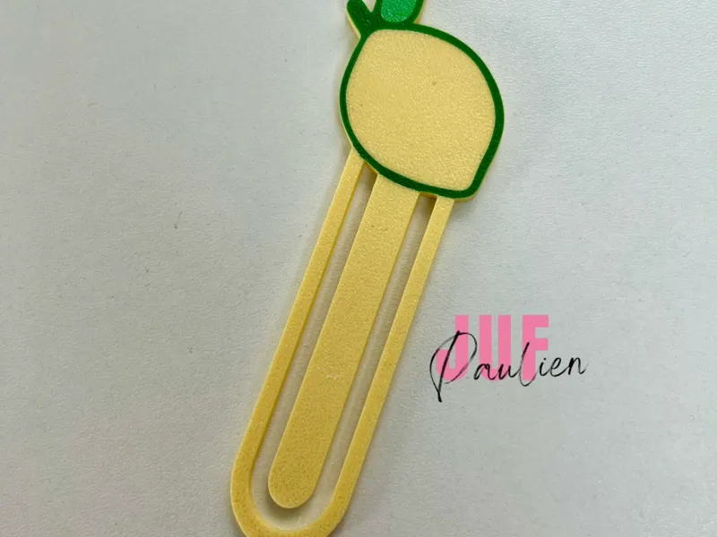 Citrus Lemon bookmark