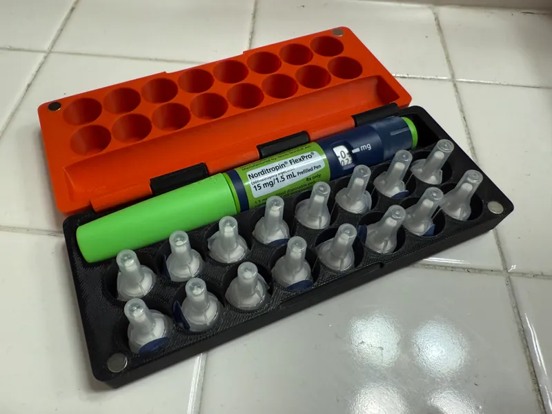 Novo Nordisk FlexPro Injector case - 16 day