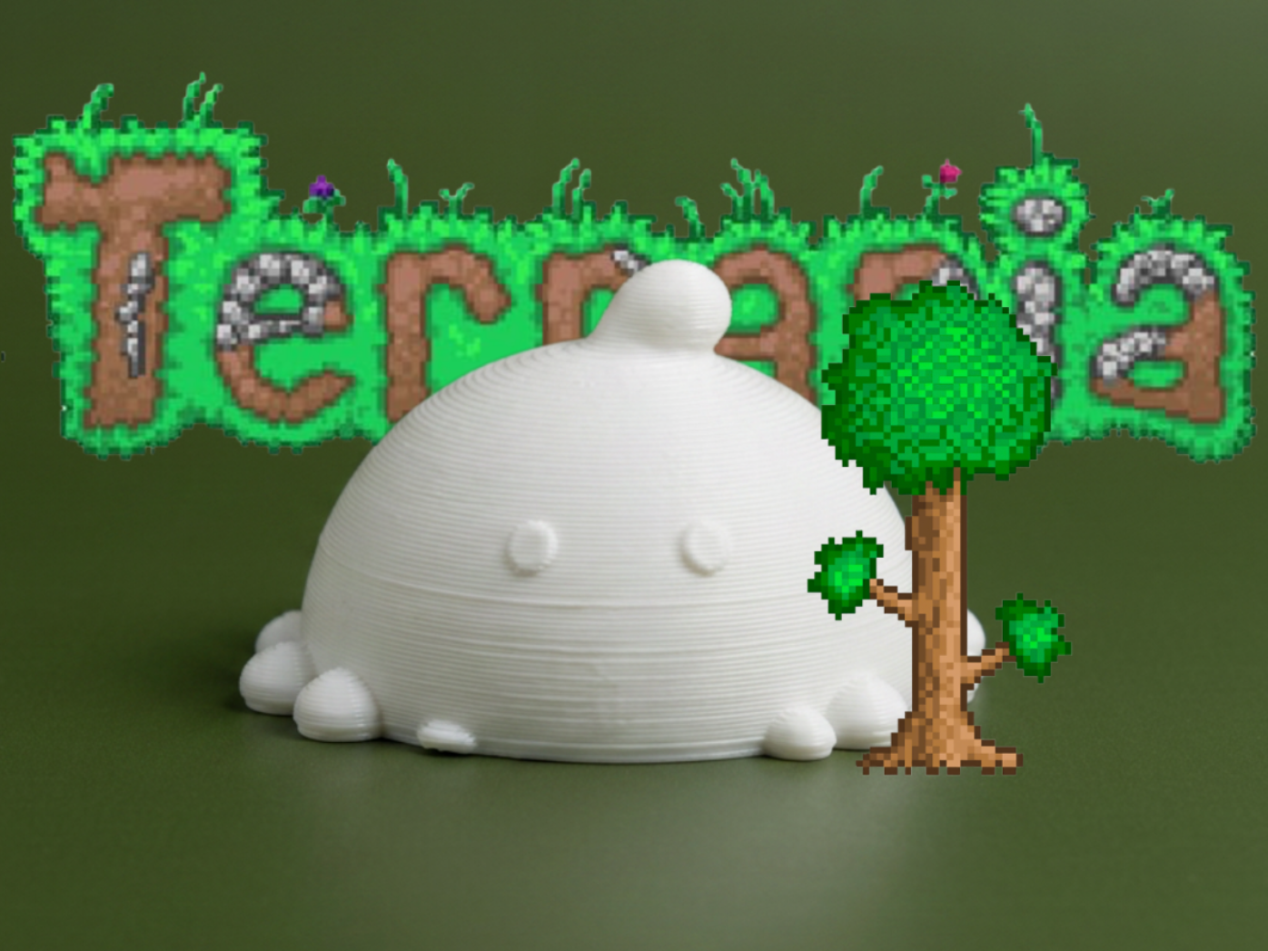 Terraria Slime – Cute Classic Blob Creature