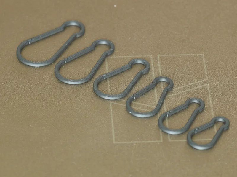 Keychain Carbine / Carabiner Hooks all Sizes!