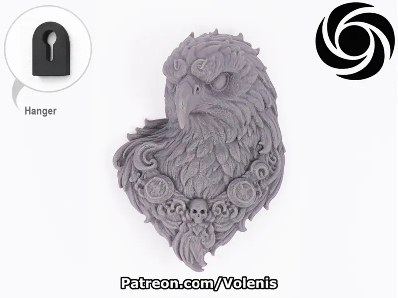 Eagle Head Wall Decor