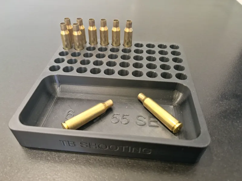 6.5x55 SE Ladetray