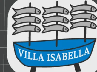 Llavero villa isabella sin agujero