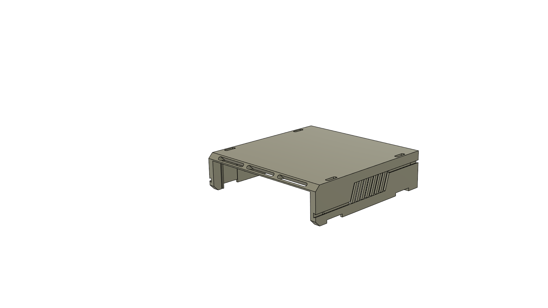 Miniatura 1 do modelo 3D 显示器增高架