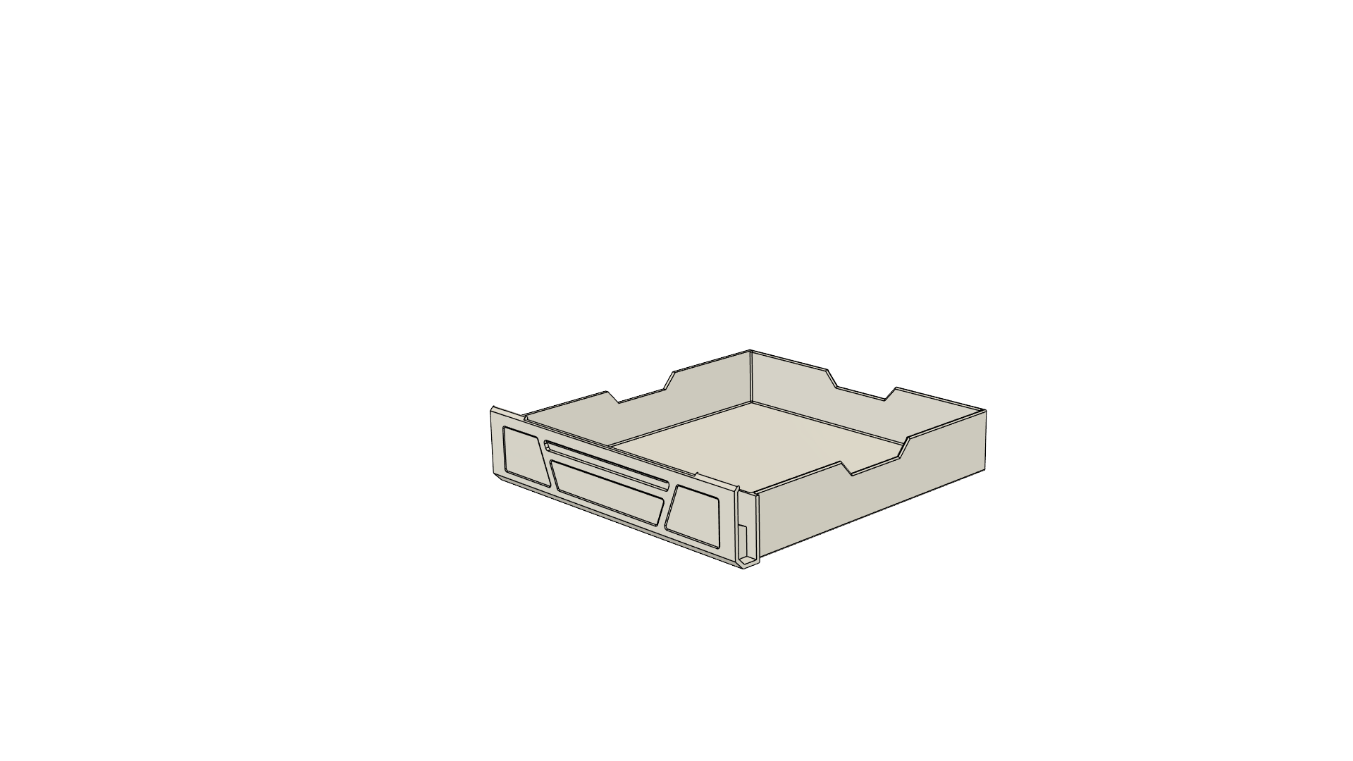 Miniatura 2 do modelo 3D 显示器增高架