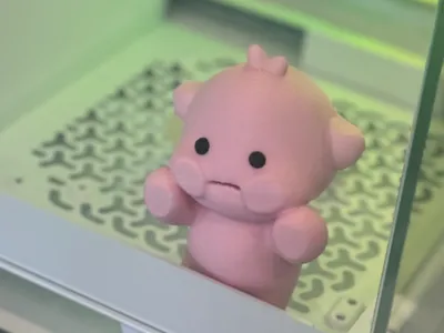 Shy Little PC Window Buddy | smiski minitaure