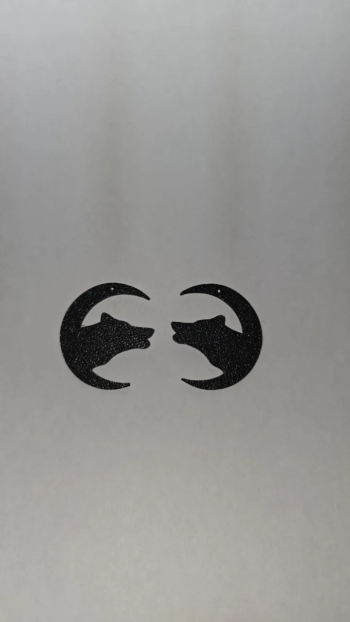 Wolf Moon Earrings view 4