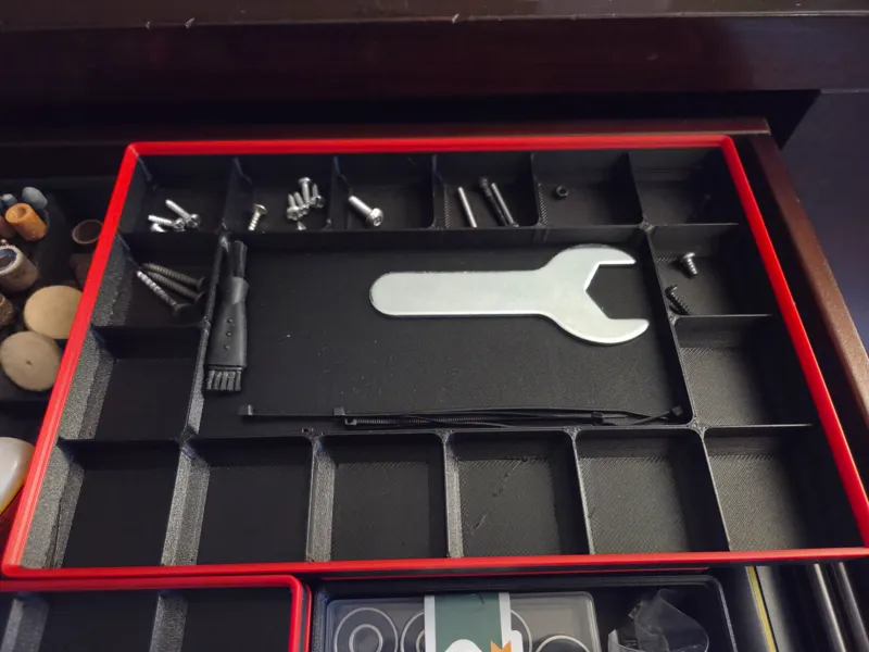 Gridfinity based Installation tray