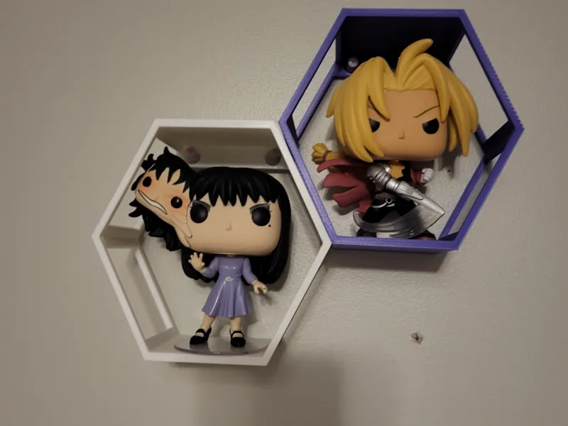 Funk Pop Hexagon Wall Shelf