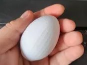 Egg with Flat Bottom