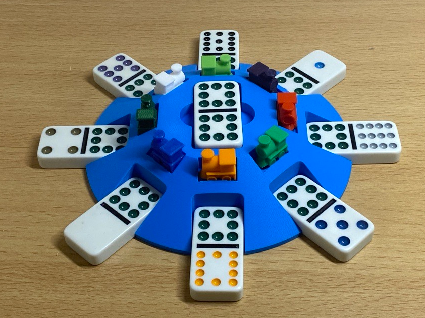 Start Mexican Train Domino
