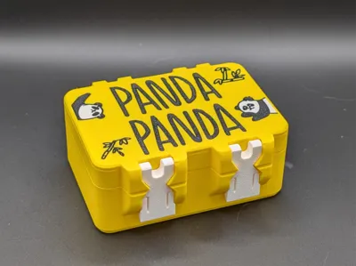 Panda Panda Card Box - SnapLock